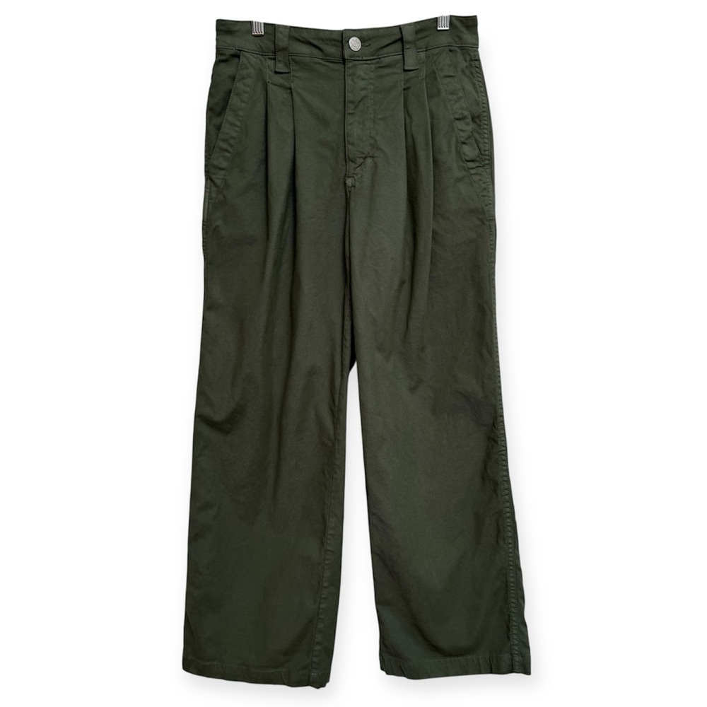 AMO‎ Matilda Trouser Wide Leg Pleated Mid-Rise Loose Fit Pants Size 26
